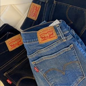Lot of 3 (three) Levi’s 710 Super Skinny Jeans